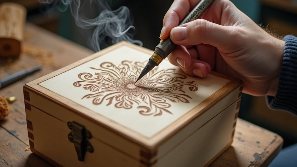 How to Decorate a Wood Box