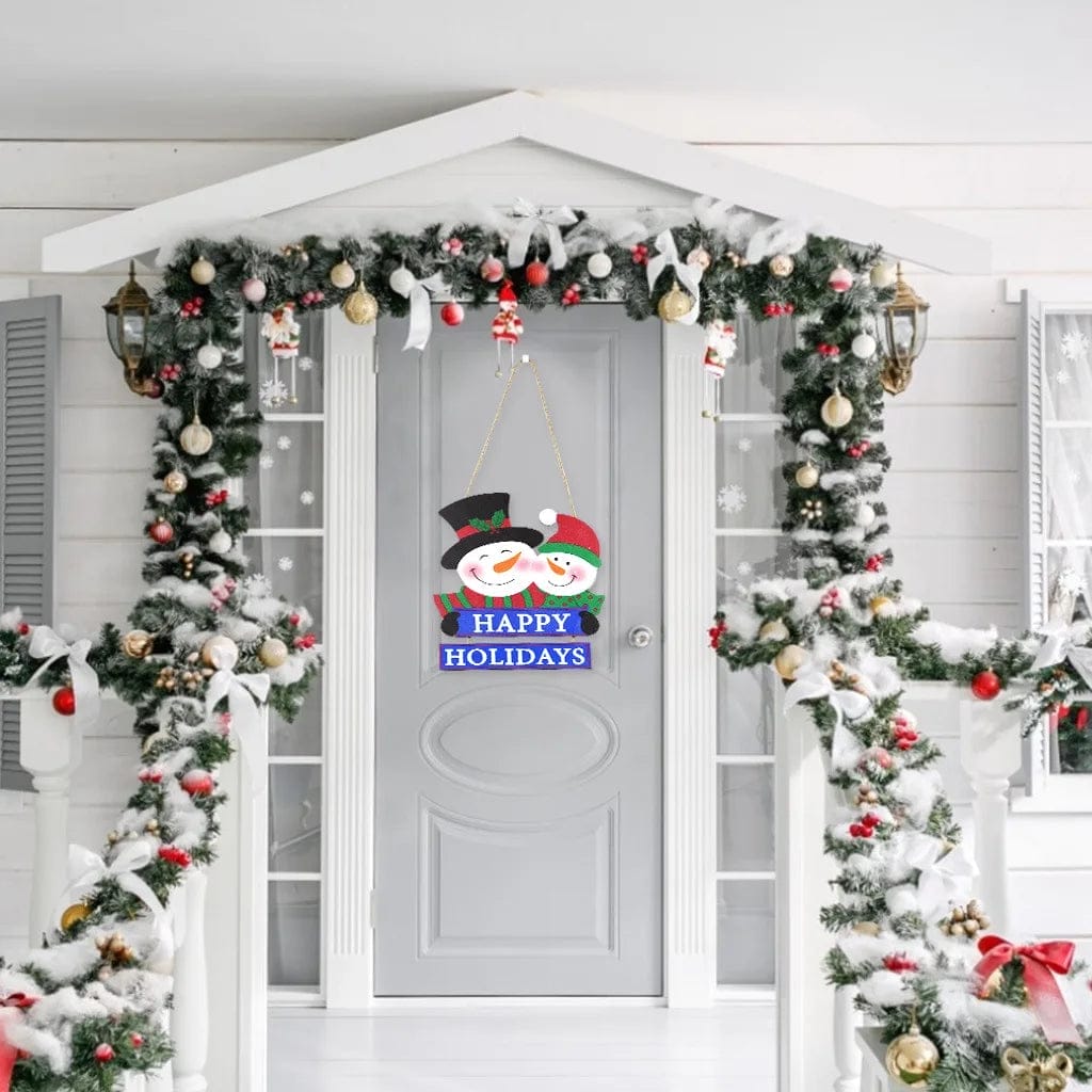 merry christmas wood sign