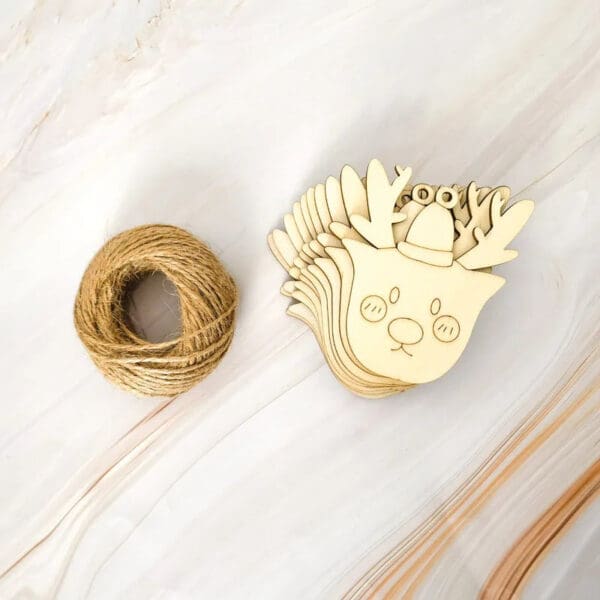 Wooden Christmas Tree Ornaments