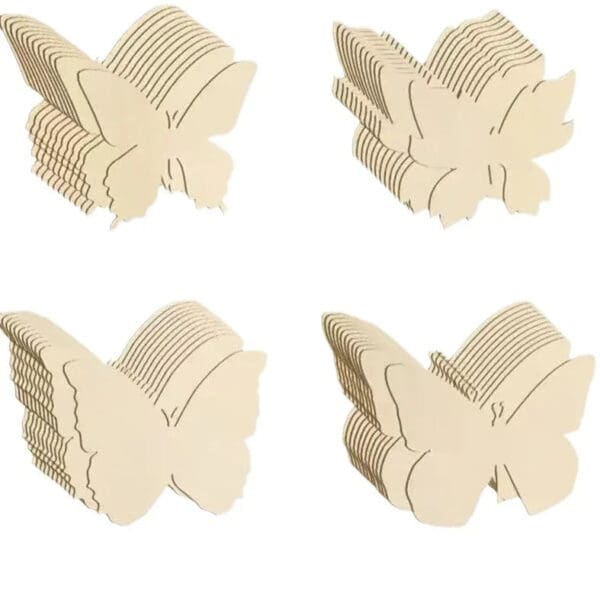 Wooden Butterfly Cutouts