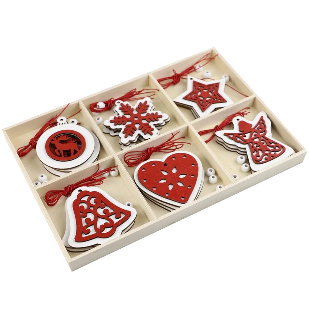 Wooden Christmas Ornaments