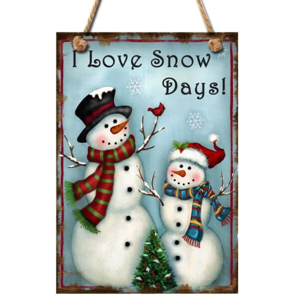 Christmas Wood Signs