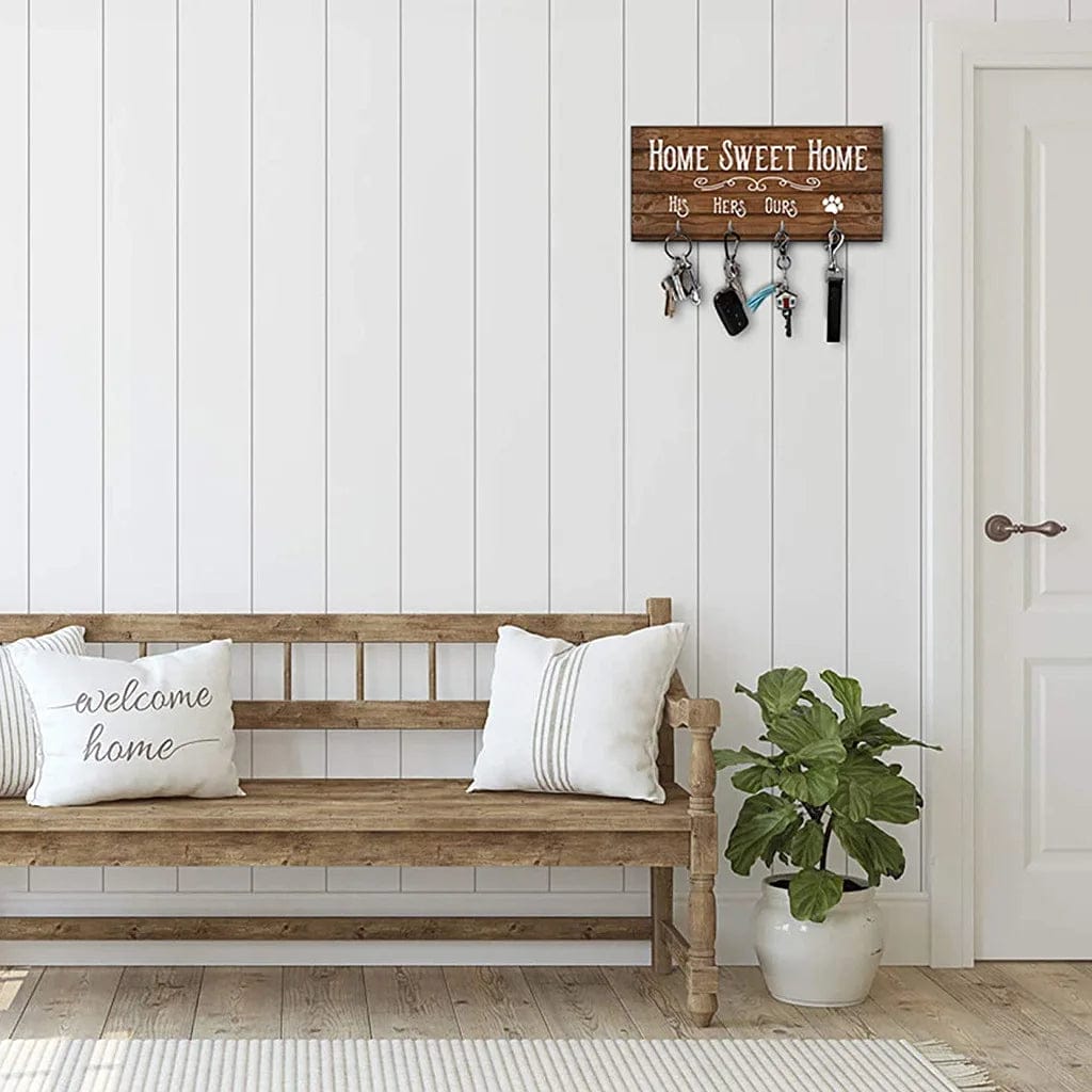 Wooden Key Ring Holder