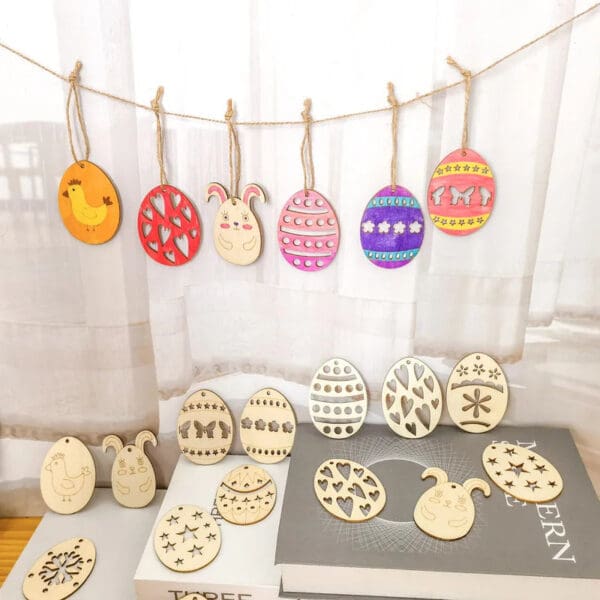 Wooden Easter Decorations