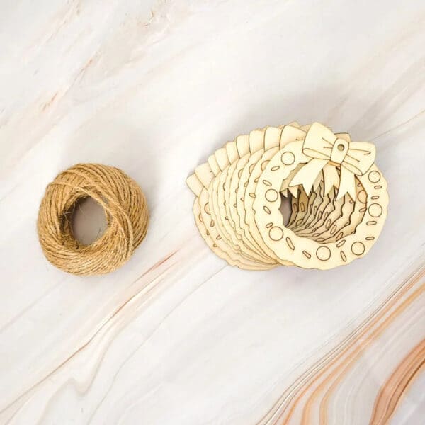 Wooden Christmas Tree Ornaments