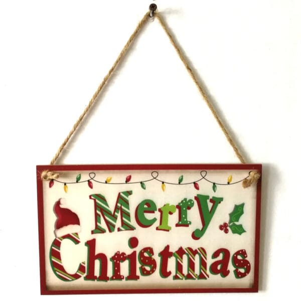 Christmas Wood Signs