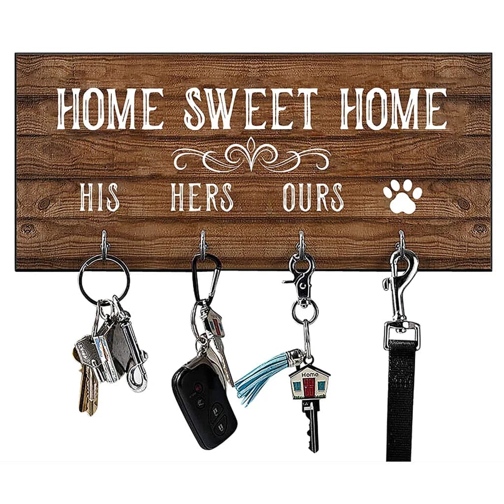 Wooden Key Ring Holder