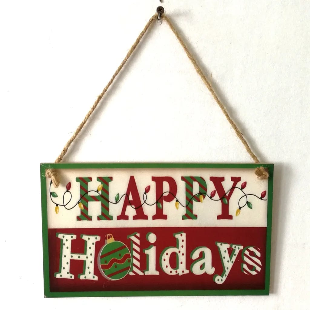 Christmas Wood Signs