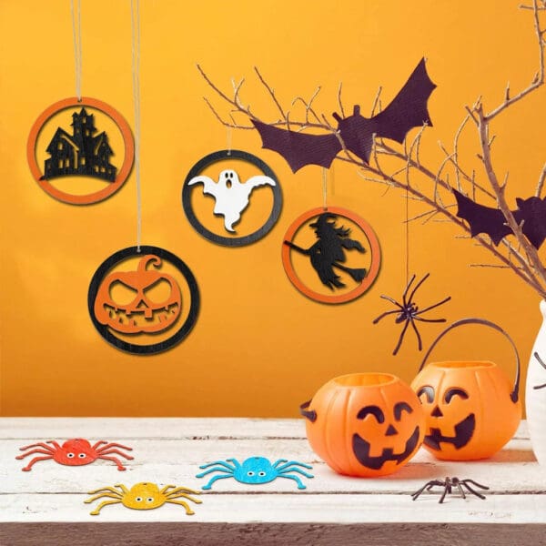 Unfinished Halloween Wood Cutouts