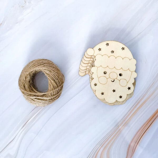 Wooden Christmas Tree Ornaments