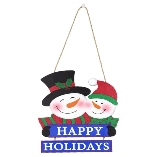 merry christmas wood sign