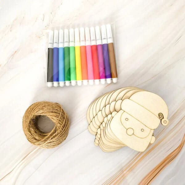 Wooden Christmas Tree Ornaments