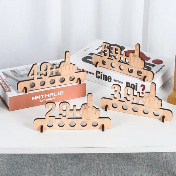 Wooden Money Clip for Birthday Gifts