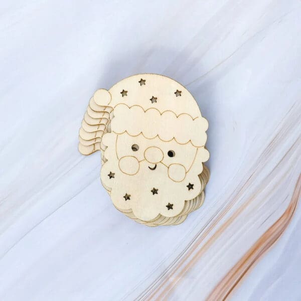 Wooden Christmas Tree Ornaments