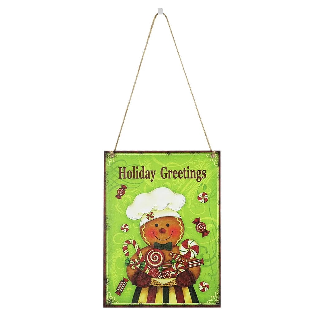 merry christmas wood sign