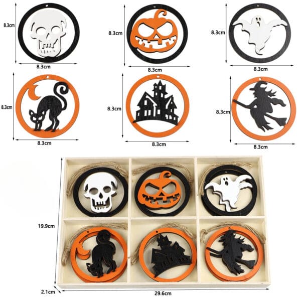 Unfinished Halloween Wood Cutouts