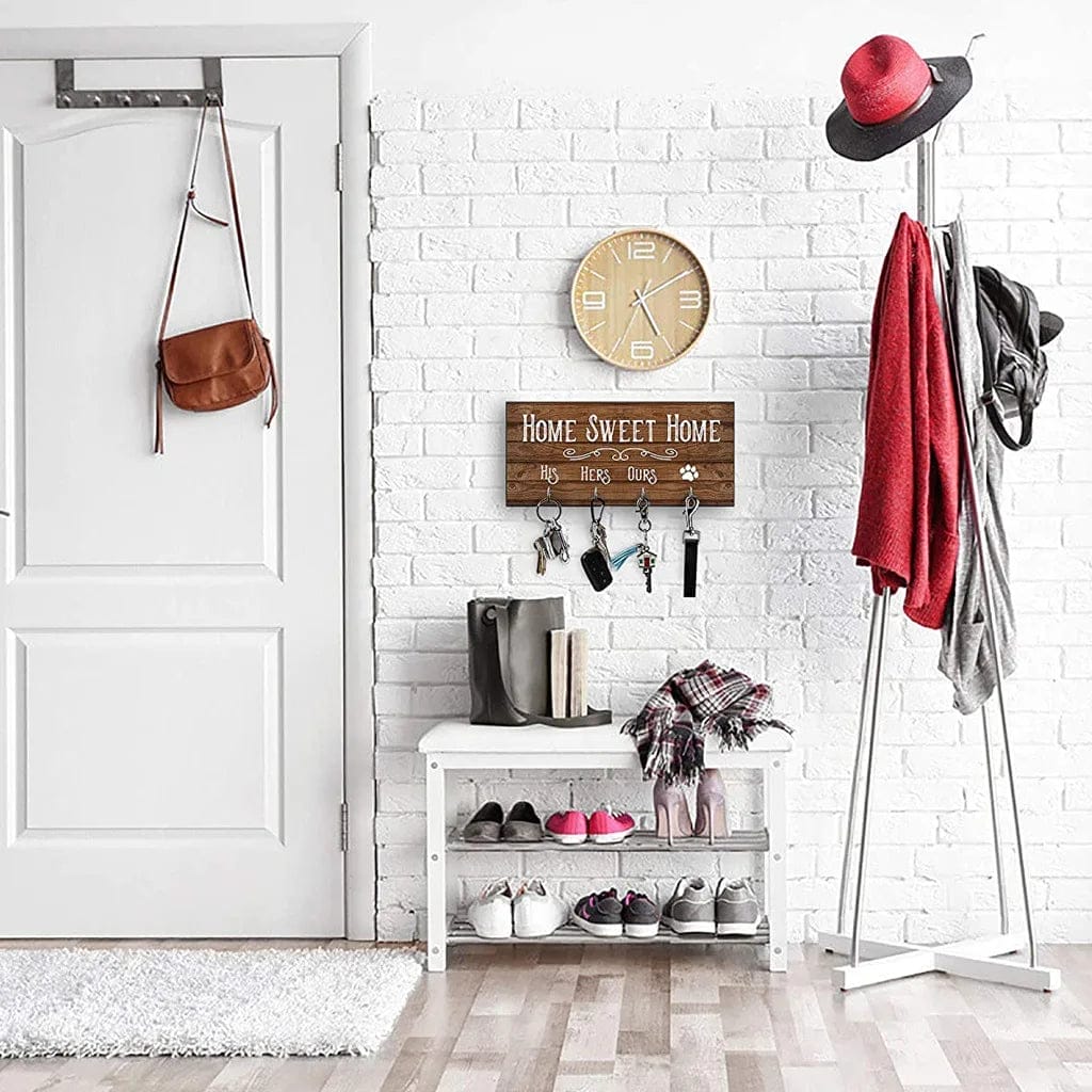 Wooden Key Ring Holder