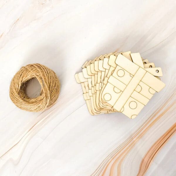 Wooden Christmas Tree Ornaments