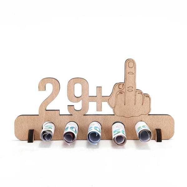 Wooden Money Clip for Birthday Gifts