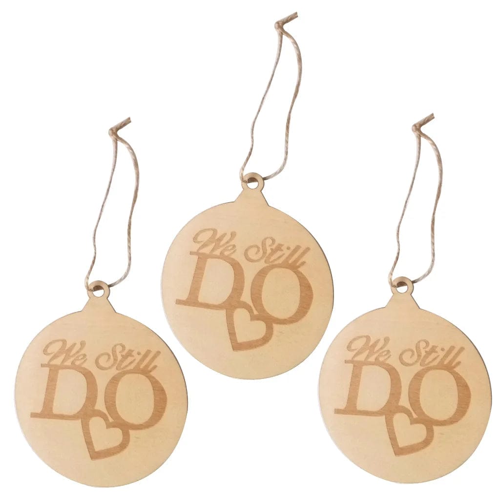 christmas tree wood ornaments