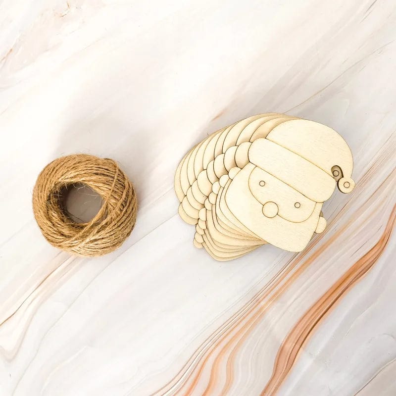 Wooden Christmas Tree Ornaments