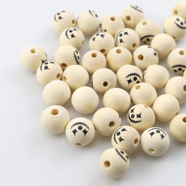 wood beads for crafts