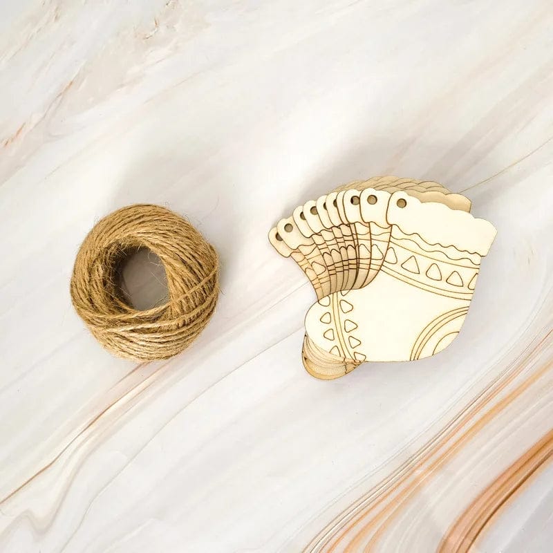 Wooden Christmas Tree Ornaments