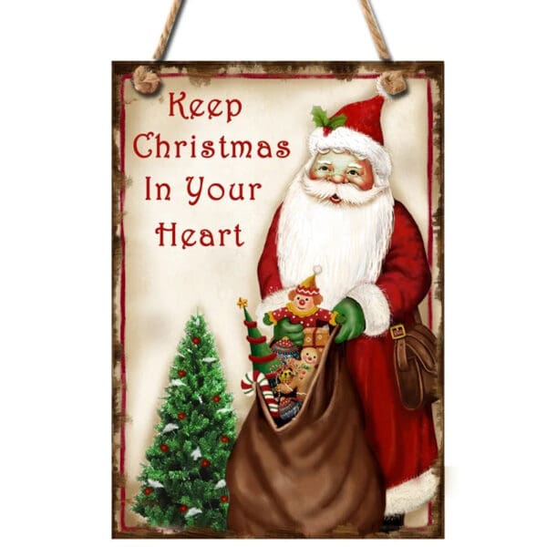 Christmas Wood Signs