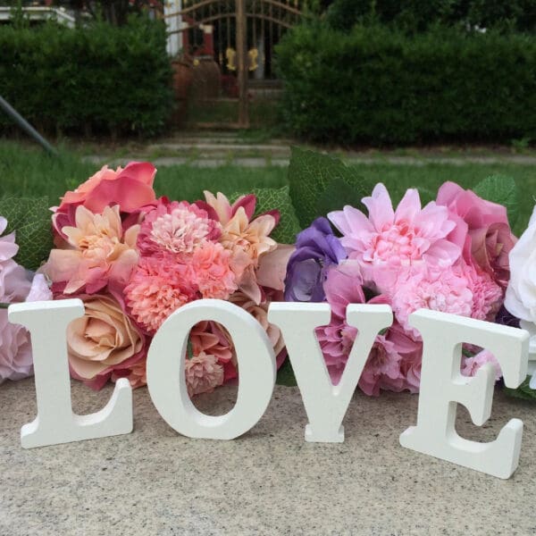 Wooden Letters MR & MRS