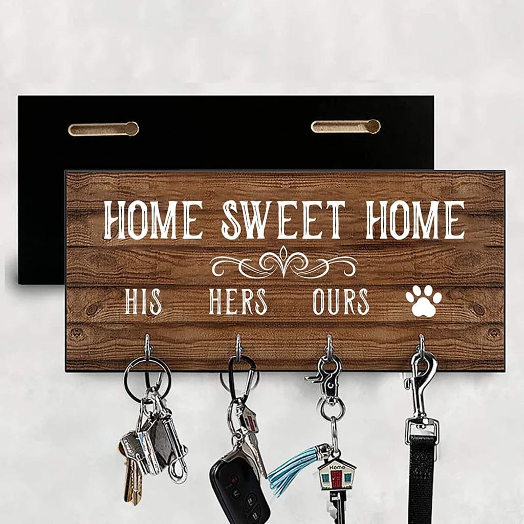 Wooden Key Ring Holder