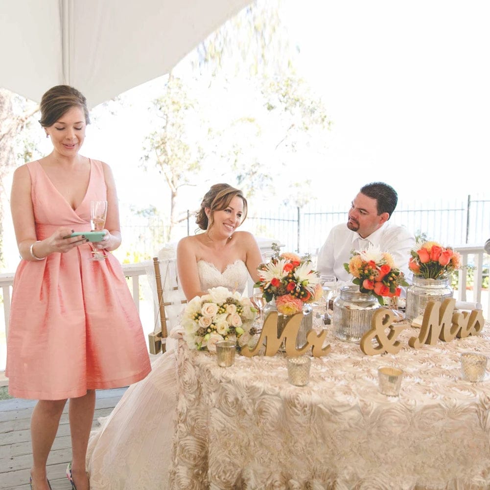 Wooden Letters MR & MRS