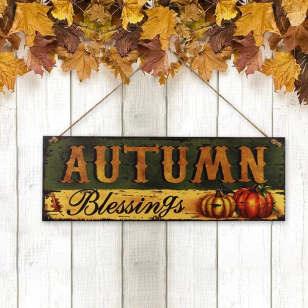 Fall Wood Signs