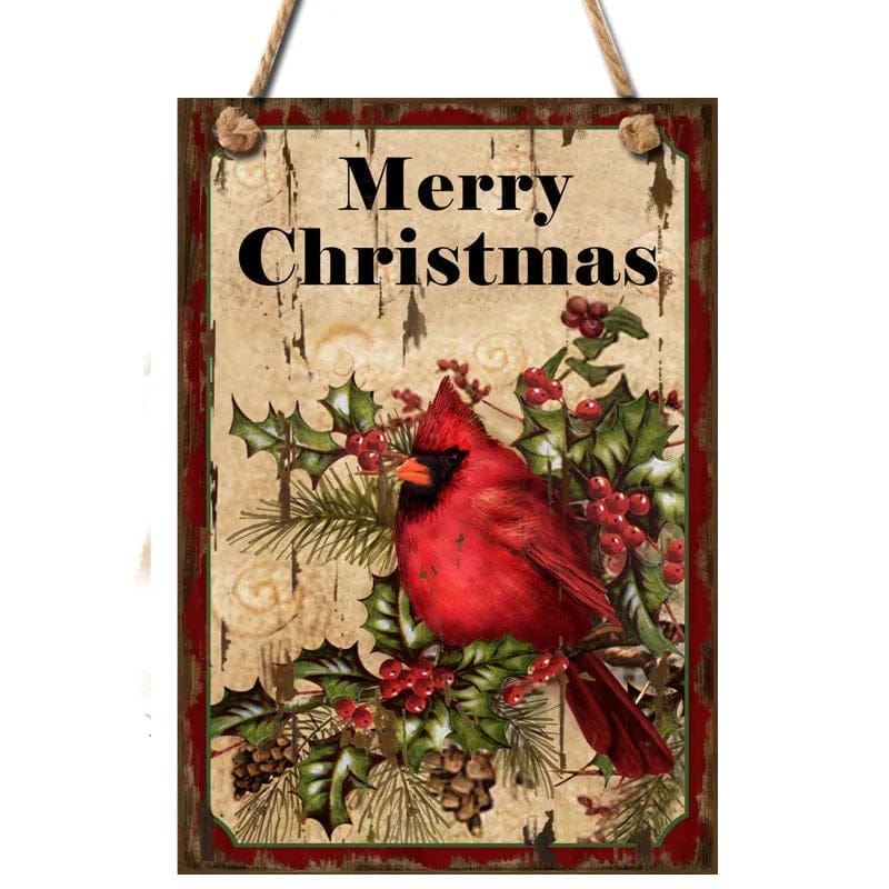 Christmas Wood Signs