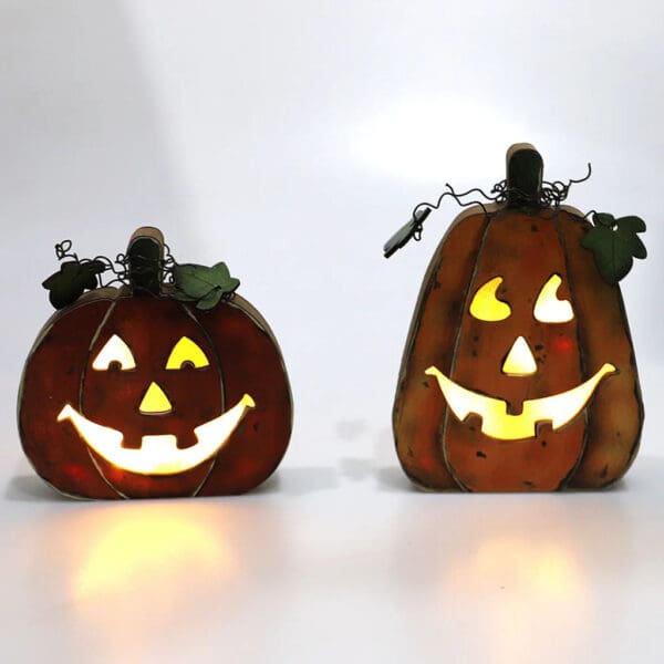 Wooden Pumpkin Decor