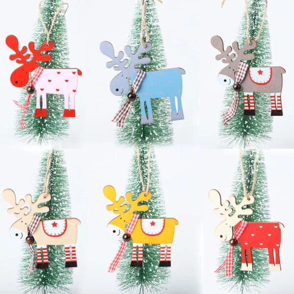 woodland animal ornaments