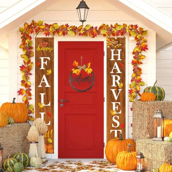 Wooden Welcome Sign