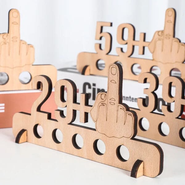 Wooden Money Clip for Birthday Gifts