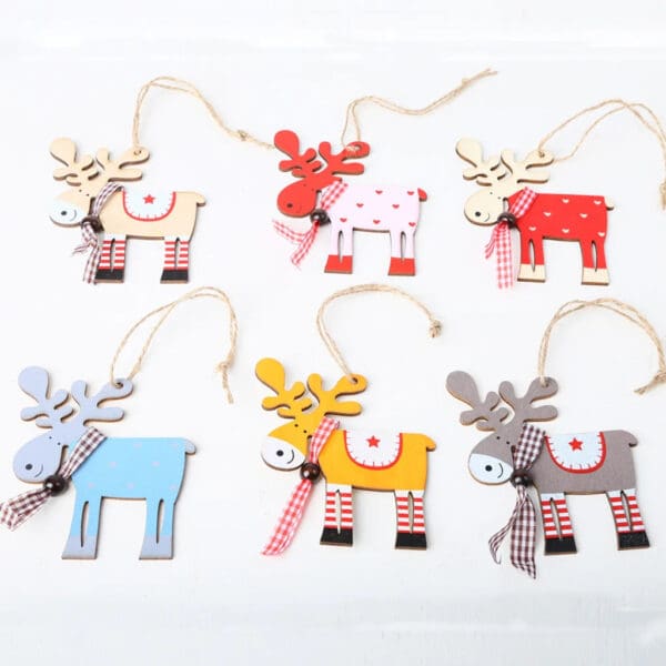 woodland animal ornaments