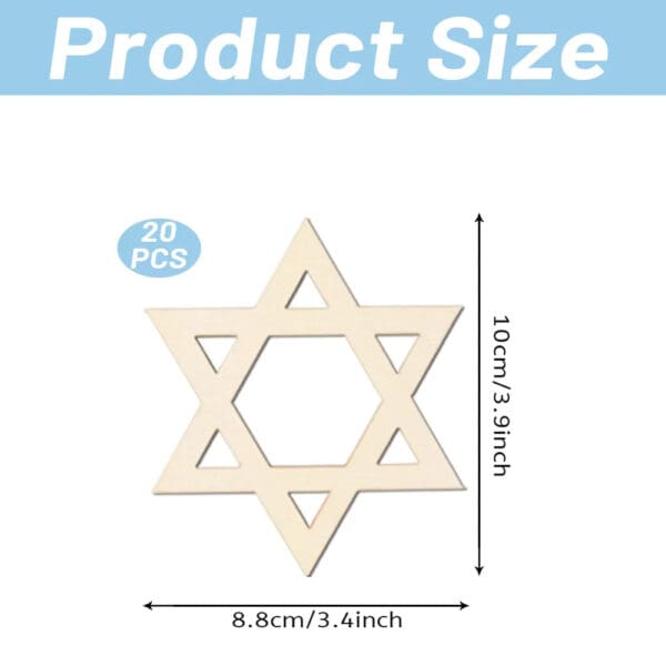 wooden stars for crafts