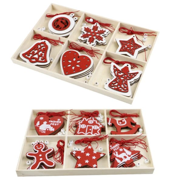 Wooden Christmas Ornaments