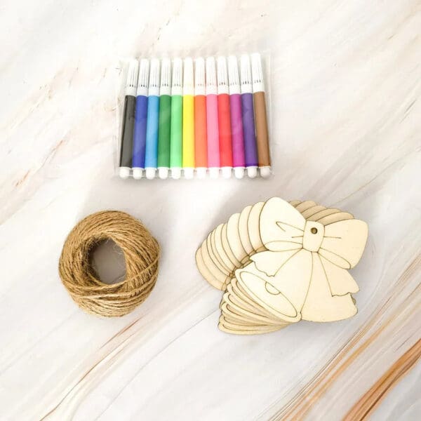 Wooden Christmas Tree Ornaments