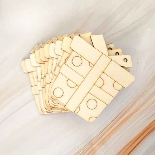 Wooden Christmas Tree Ornaments