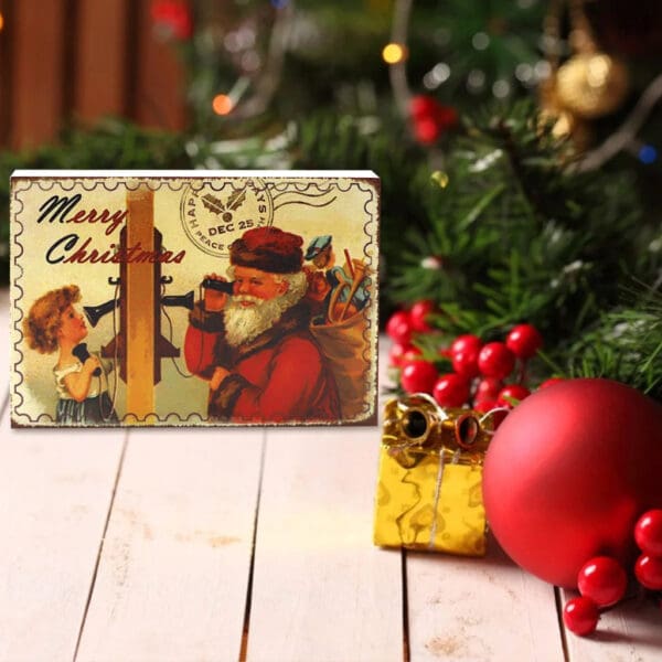 Christmas Wood Sign