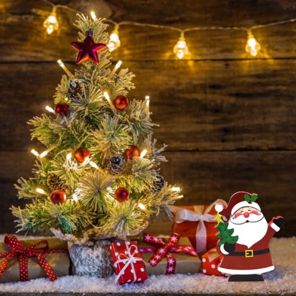 Wooden Snowman Ornaments