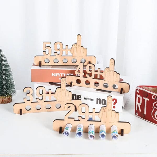 Wooden Money Clip for Birthday Gifts