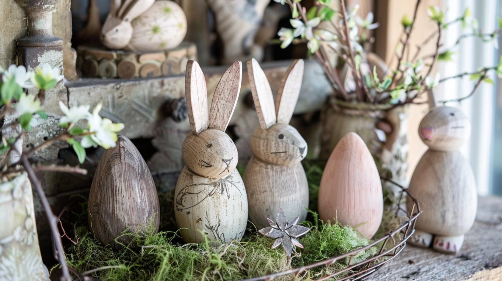 diy wooden easter decorations