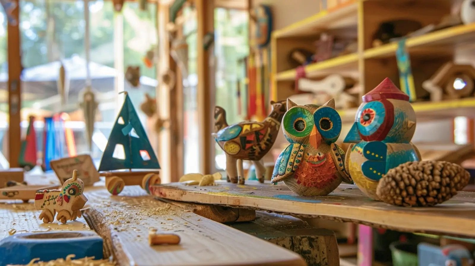 kids wood crafts ideas