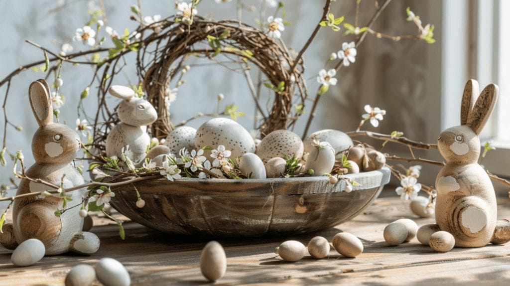 Easy DIY Wooden Easter Decorations: 17 Cute Wood Easter Crafts Projects