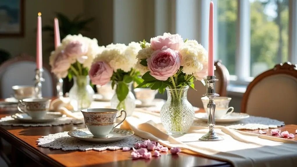 Mother's Day Table Decor Ideas: Simple Tablescape and Beautiful Centerpiece