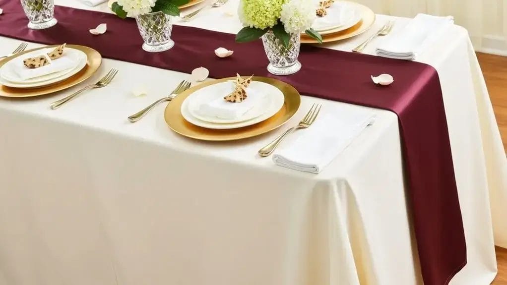 Table Runner and Tablecloth